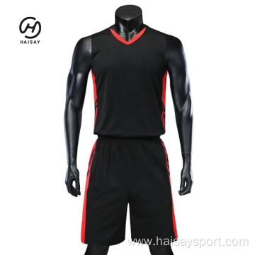 Hot Selling Latest Basketball Jersey Design Color Breathable Blank Jersey Basketball Reversible Practice Jerseys Basketball